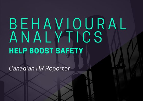 Behavioural Analytics and Safety