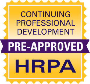 HRPA No Background HRPA Continuing Professional Development Pre-Approved Logo