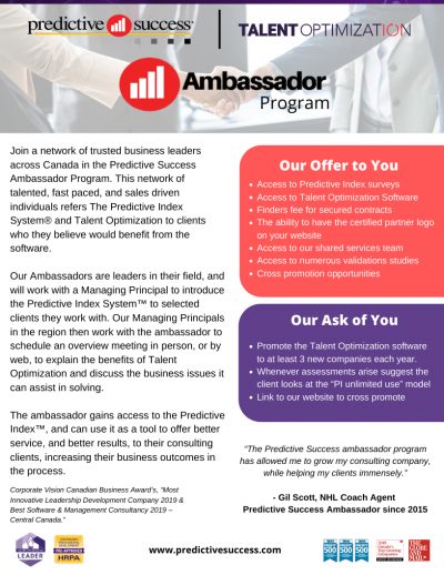 Ambassador Program – 2019