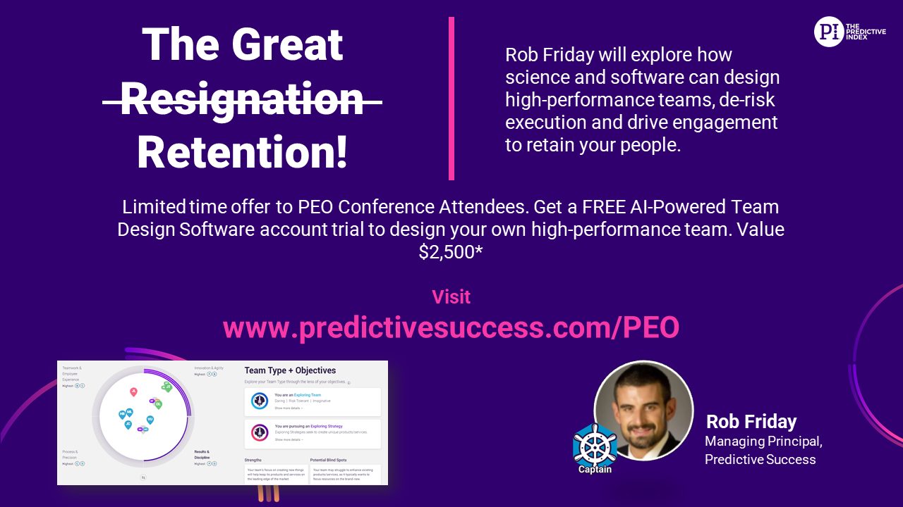 PEO Conference Attendees PI Team Account Request Form